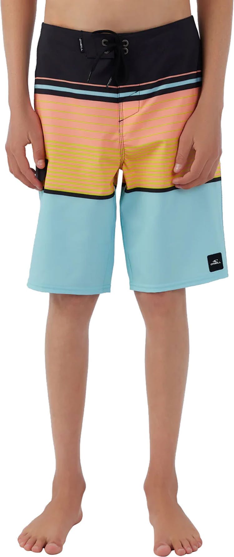 Product gallery image number 4 for product Lennox Stripe 18 In Boardshorts - Boys