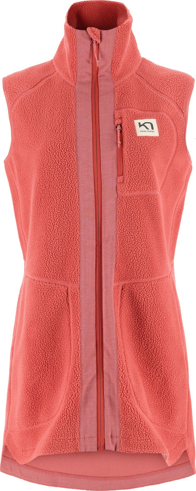 Product gallery image number 1 for product Sanne Pile Long Vest - Women's