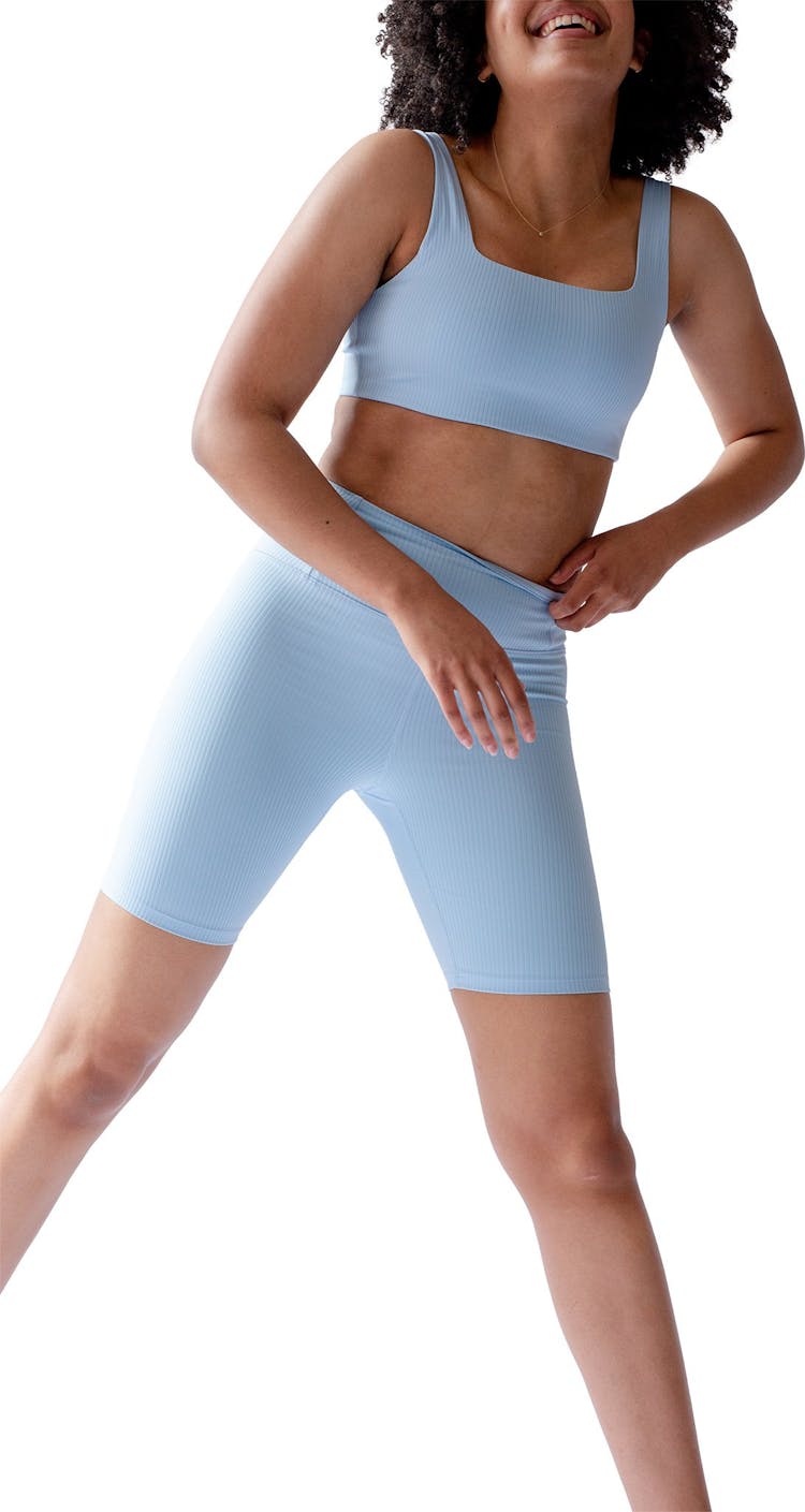 Product gallery image number 3 for product RIB High-Rise Bike Short - Women's