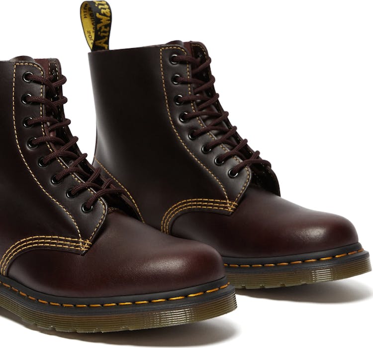 Product gallery image number 2 for product 1460 Pascal Atlas Oxblood Leather Lace Up Boots - Unisex
