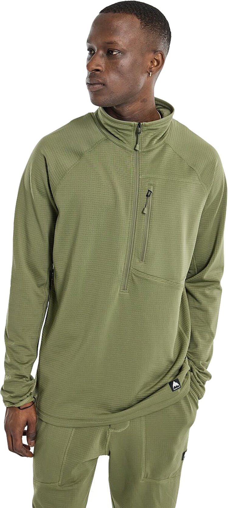 Product gallery image number 5 for product Stockrun Grid Half-Zip Fleece Sweatshirt - Men's