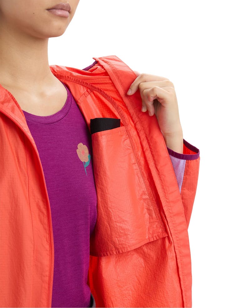 Product gallery image number 7 for product Shell+ Merino Blend Cotton Windbreaker Jacket - Women's