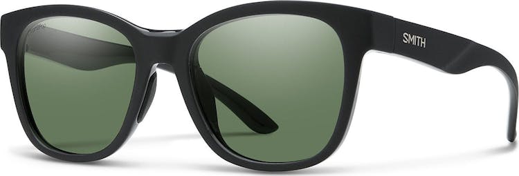 Product gallery image number 1 for product Caper - Matte Black - Chromapop Polarized Gray Green Lens Sunglasses
