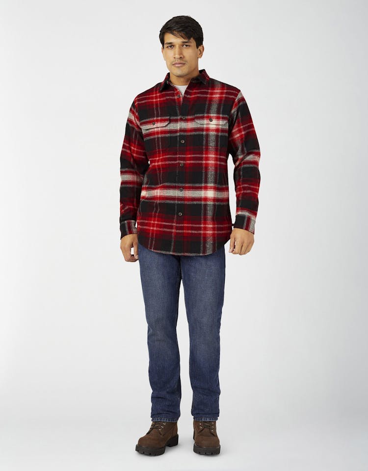Product gallery image number 2 for product Heavyweight Long Sleeve Flannel Shirt - Men's