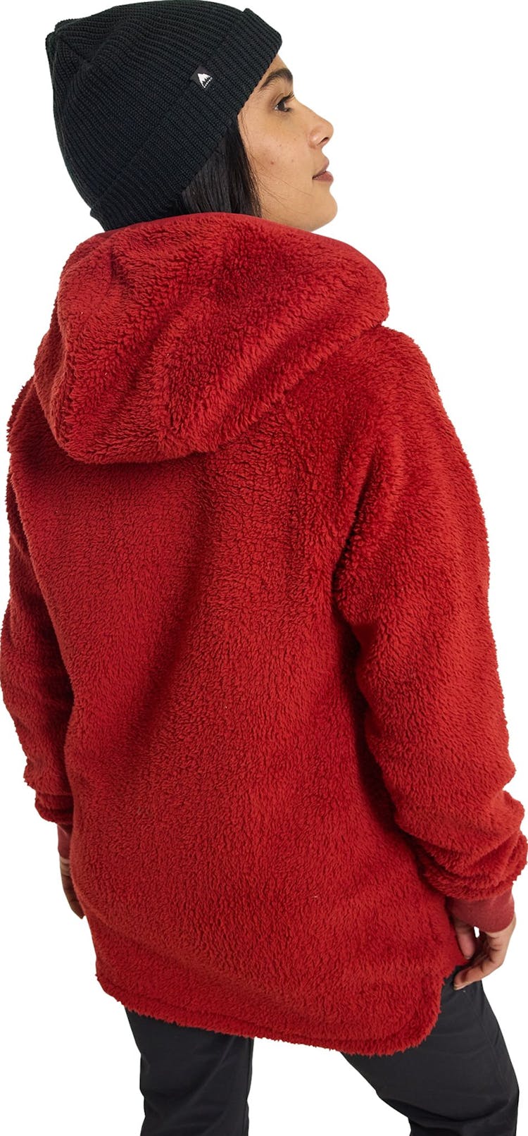Numéro de l'image de la galerie de produits 3 pour le produit Manteau en molleton à glissière pleine longueur Minxy - Femme