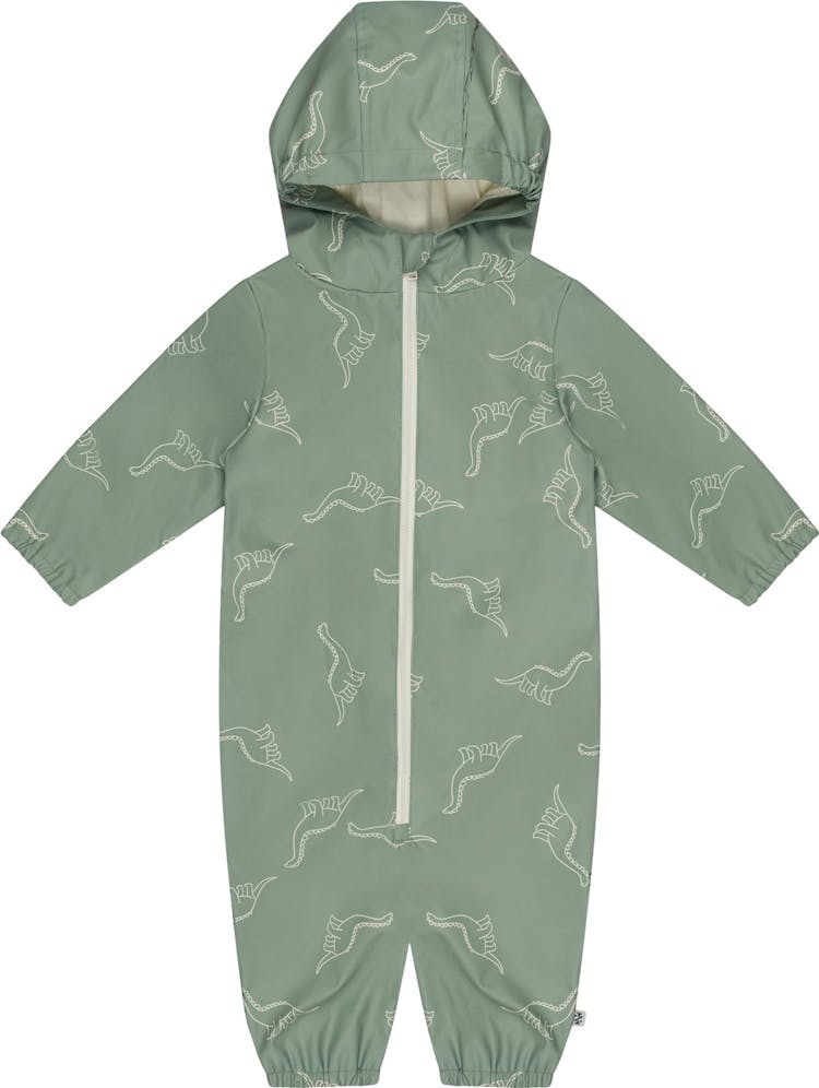 Product gallery image number 1 for product Dinosaur Print One Piece Rainsuit - Baby Boy