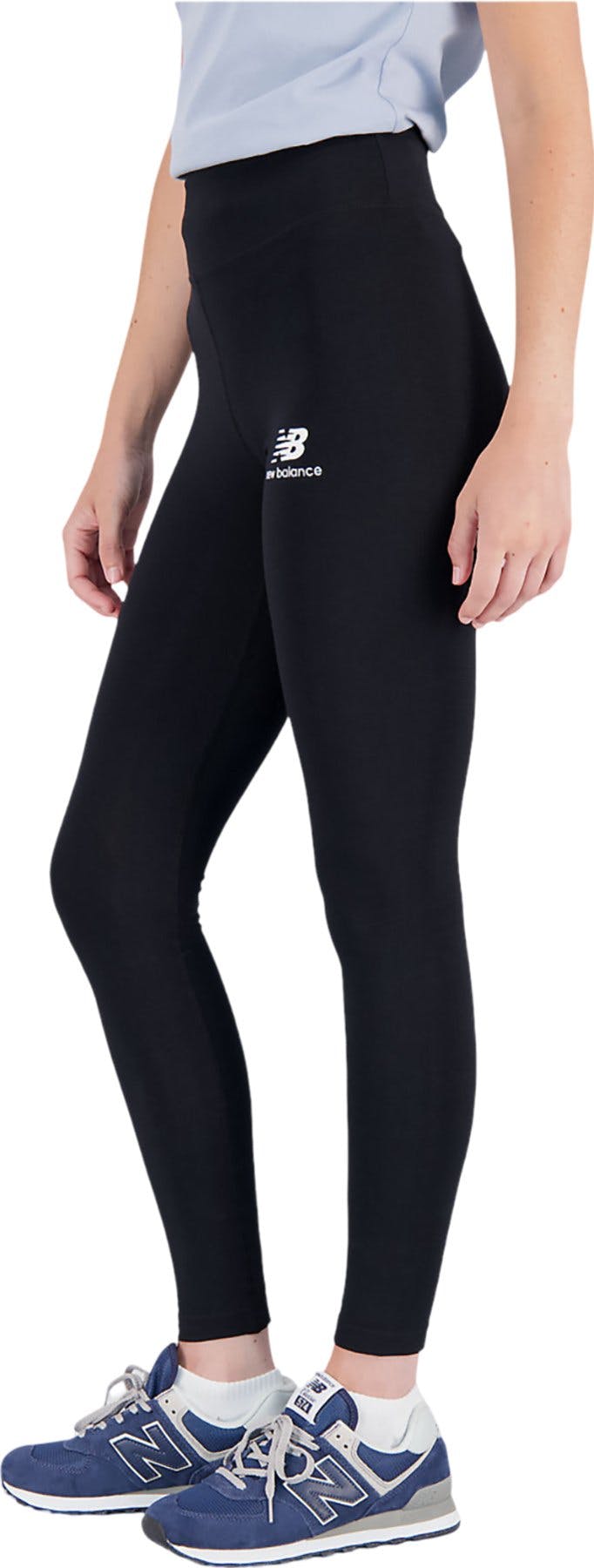 Product gallery image number 2 for product Essentials Stacked Logo Cotton Legging - Women's