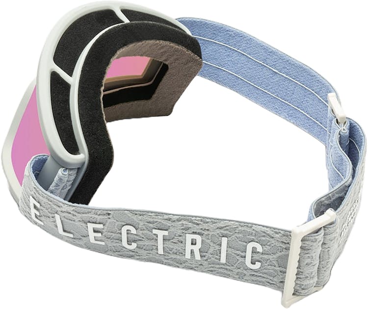 Product gallery image number 2 for product EGVK Grey Nuron - Pink Chrome Goggles - Youth