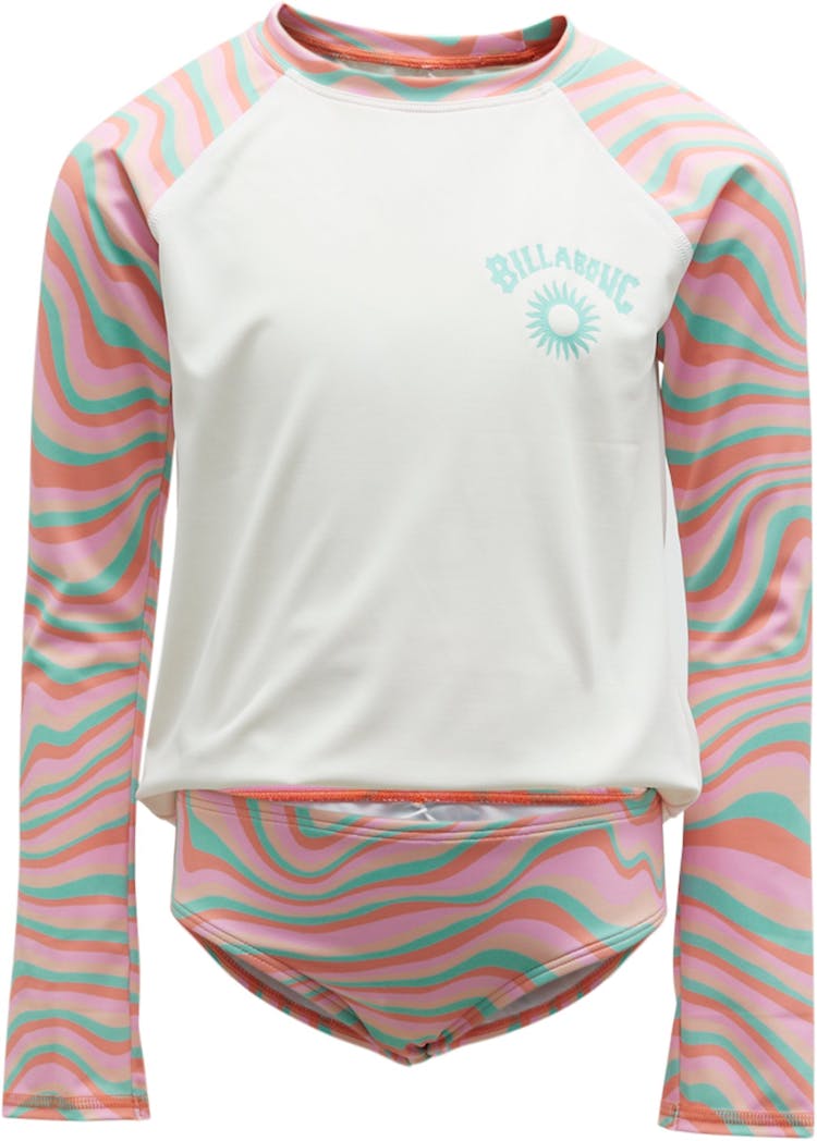 Product gallery image number 1 for product Sorbet Dreamz Two Piece Long Sleeve Bikini Set - Girls