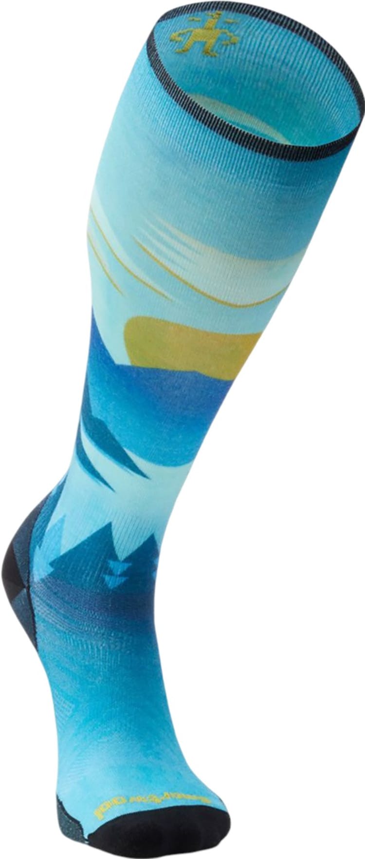 Numéro de l'image de la galerie de produits 2 pour le produit Chaussettes de ski sous-genou coussin zéro Chasing Mountains - Unisexe