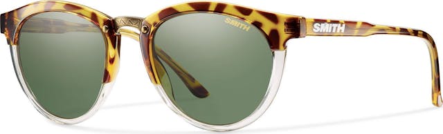 Product image for Questa - Amber Tortoise - Polarized Gray Green Lens With Carbonic Tlt - Unisex Sunglasses