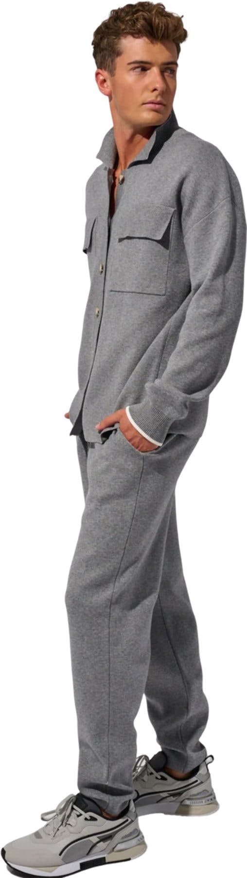 Numéro de l'image de la galerie de produits 2 pour le produit Pantalon fuselé en tricot - Homme