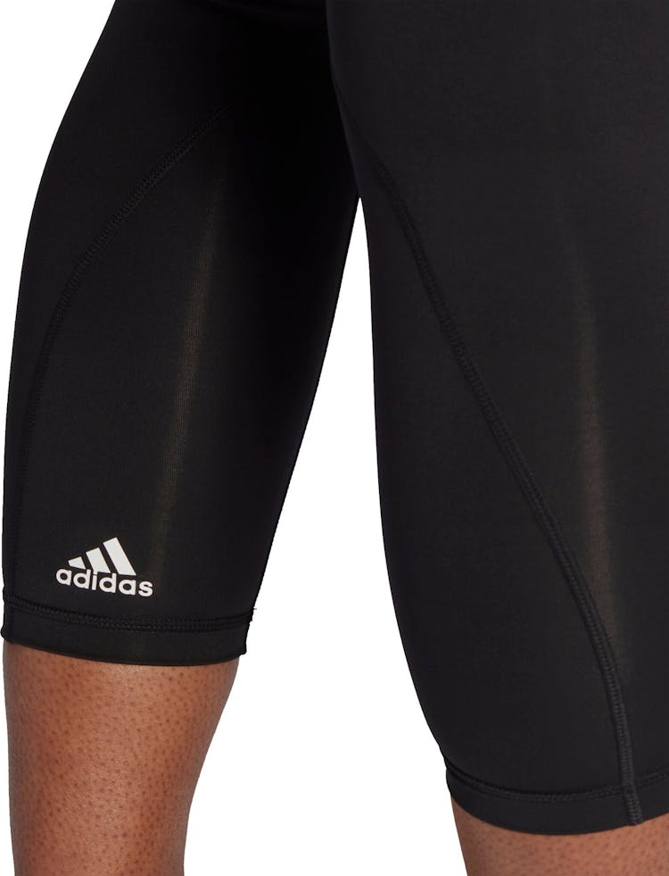 Product gallery image number 5 for product Optime Trainicons 3-Stripes 7/8 Tights (Plus Size) - Women's