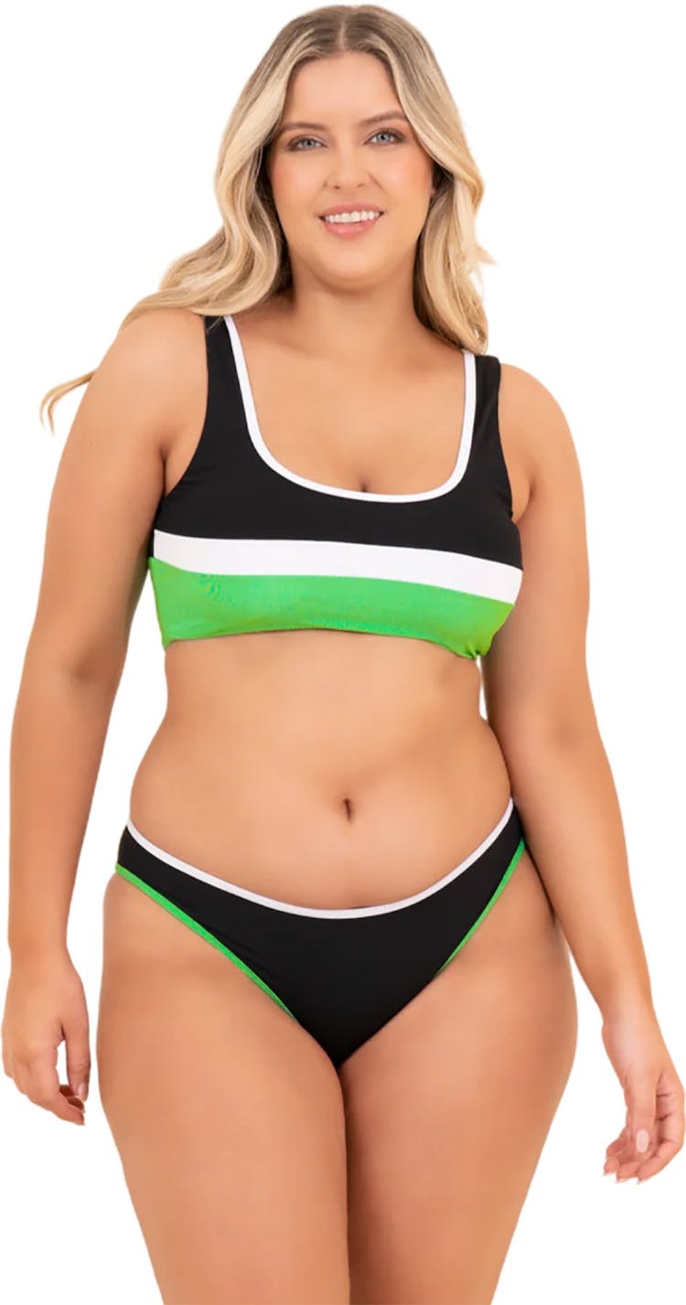 Product gallery image number 5 for product Easy Black Onyx Sporty Bralette Bikini Top - Women's