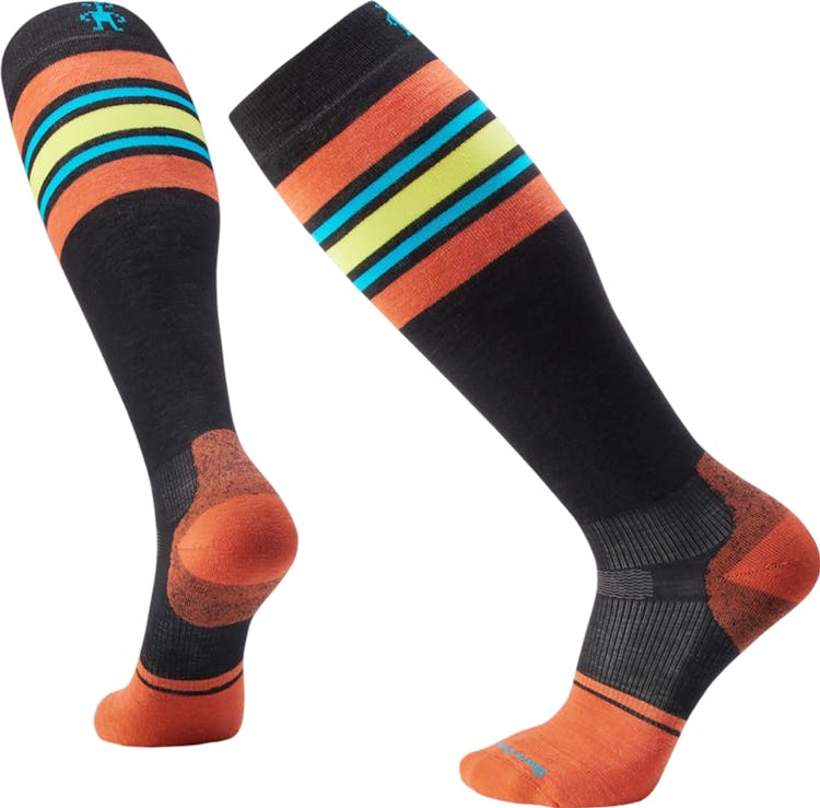 Product gallery image number 1 for product Snowboard Targeted Cushion Stripe Extra Stretch OTC Socks - Unisex