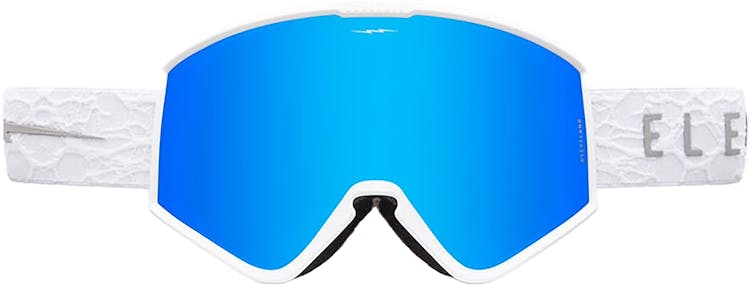Product gallery image number 6 for product Kleveland Goggles - Matte White Nuron - Blue Chrome - Unisex