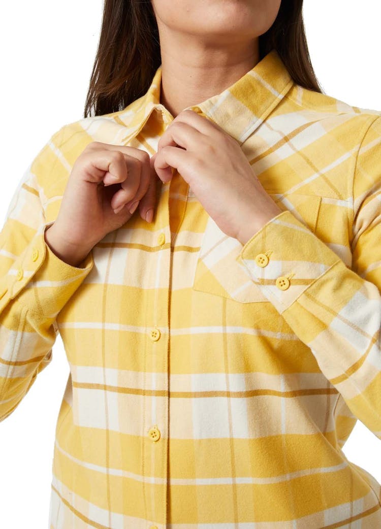 Product gallery image number 2 for product Classic Long Sleeve Checked Flannel Shirt - Women's