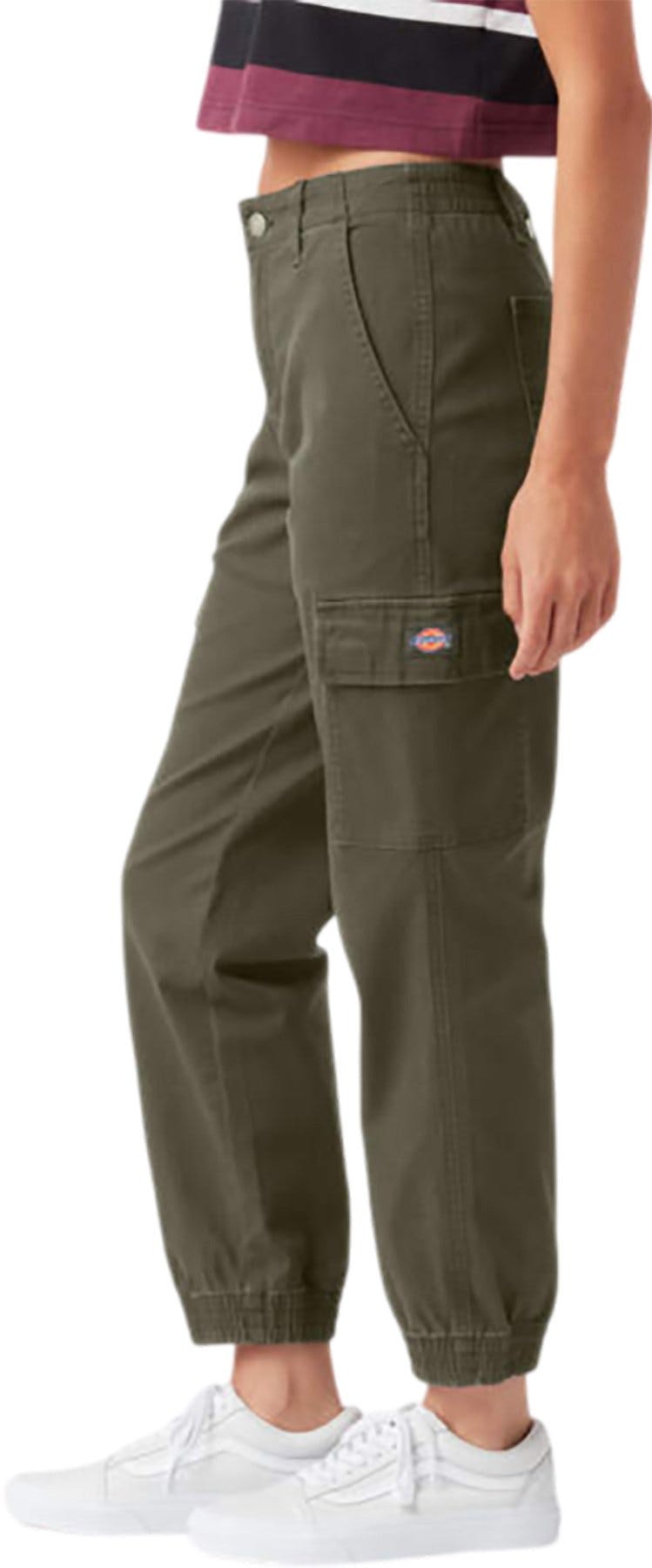 Numéro de l'image de la galerie de produits 3 pour le produit Pantalon de jogging cargo coupe taille haute - Femme