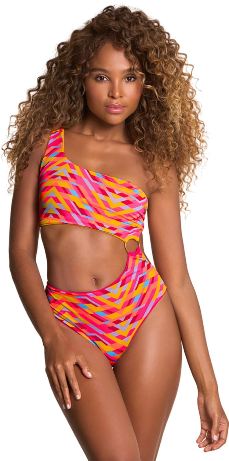 Product gallery image number 3 for product Bite Dragon Fruit Cut Out One Piece Swimsuit - Women's