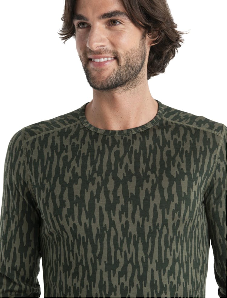 Product gallery image number 6 for product Merino 200 Oasis Glacial Flow Long Sleeve Thermal Top - Men's