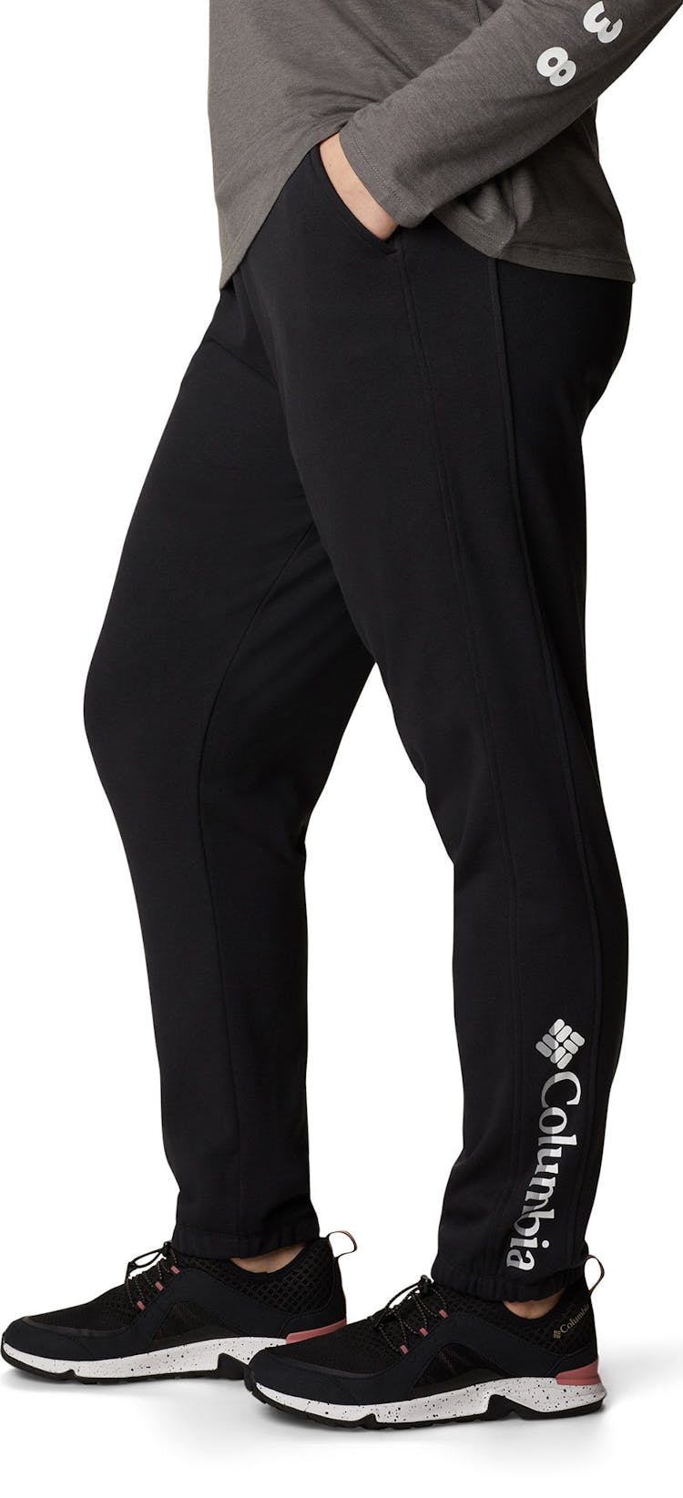 Product gallery image number 2 for product Columbia Logo II Plus Size French Terry Joggers - Women's