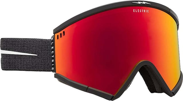 Image de produit pour Lunettes de ski Roteck - Static Black - Lentille Auburn Red - Unisexe