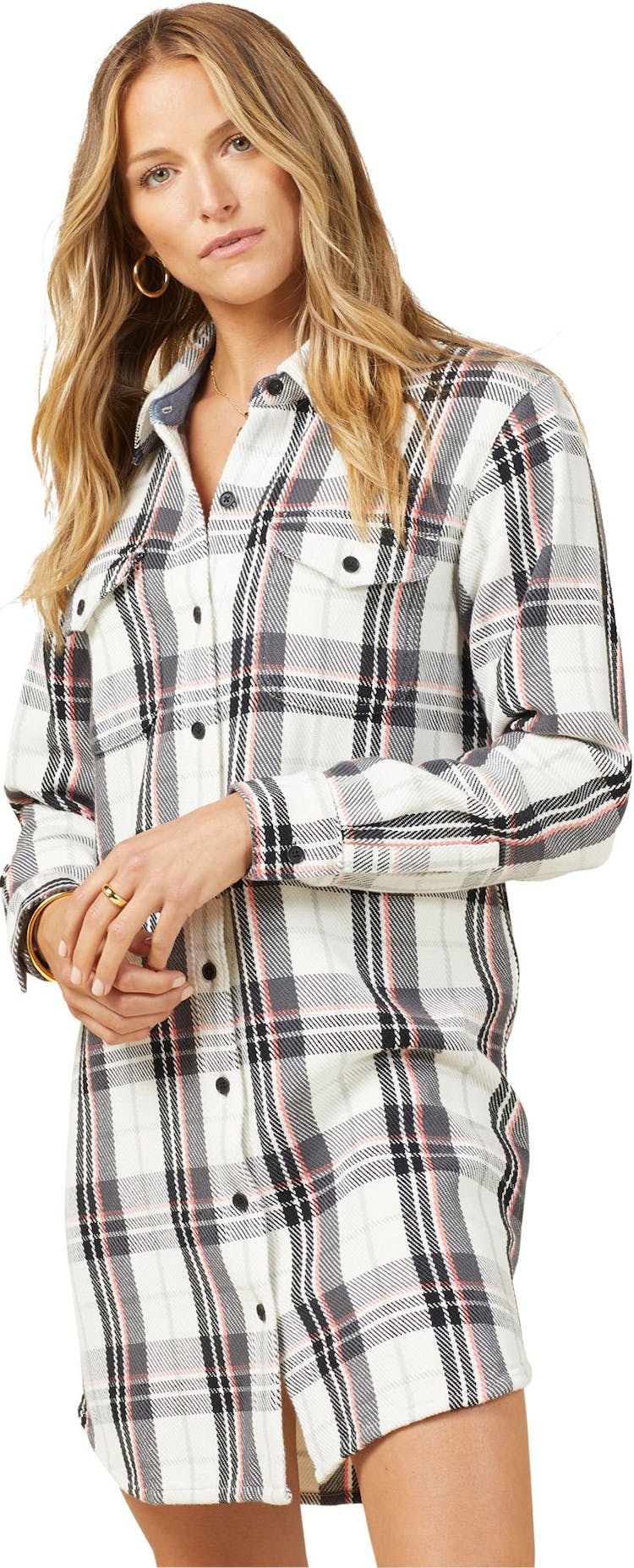 Product gallery image number 4 for product Blanket Shirt Dress - Women's