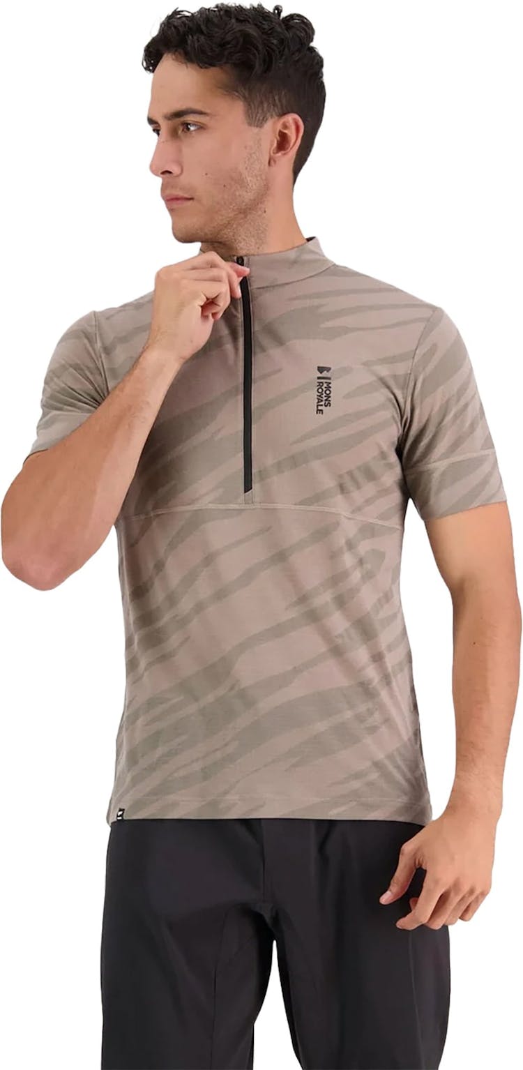 Numéro de l'image de la galerie de produits 3 pour le produit T-shirt à demi-glissière Cadence - Homme