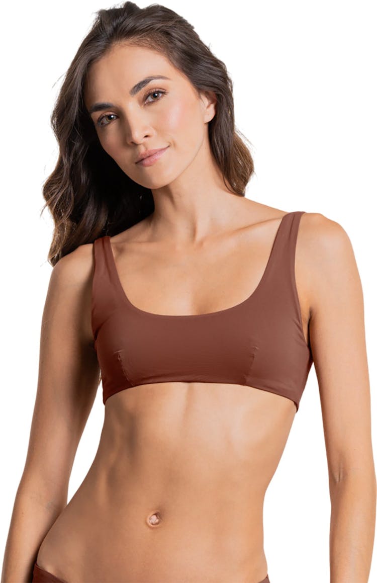 Product gallery image number 1 for product Mirach Moccachino Sporty Bralette Bikini Top - Women's