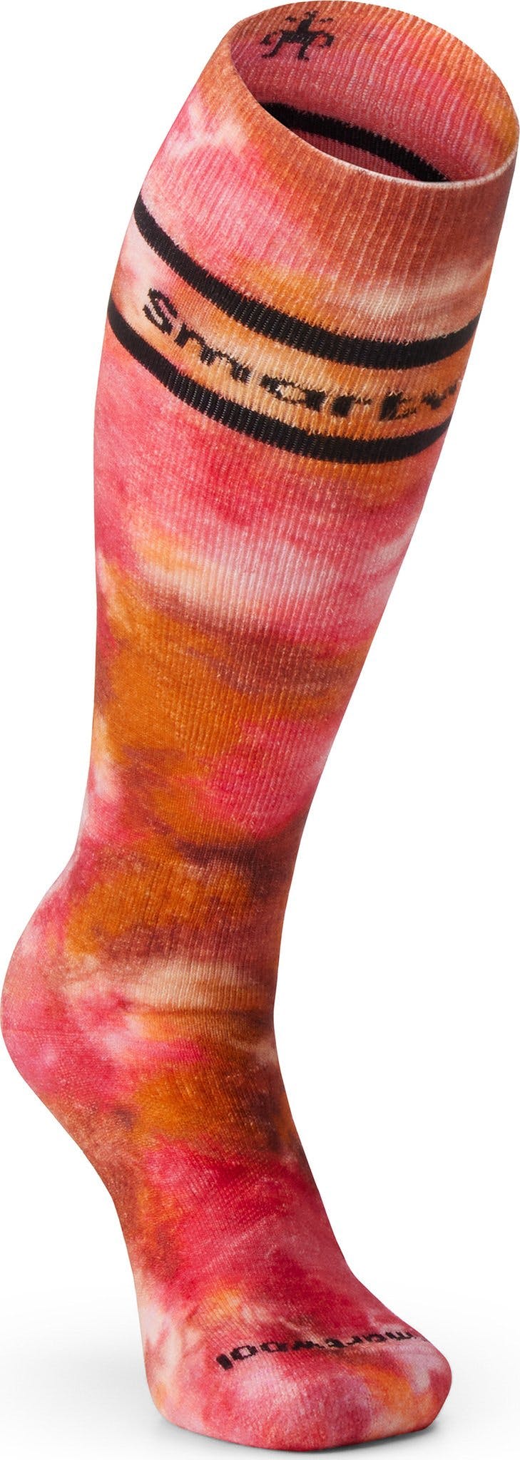 Numéro de l'image de la galerie de produits 2 pour le produit Chaussettes de ski sous-genou tie dye coussin complet - Femme