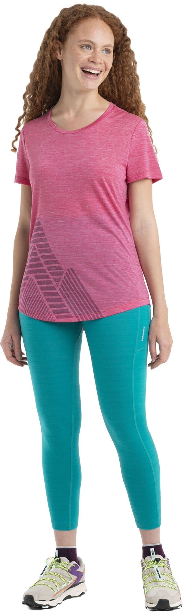 Numéro de l'image de la galerie de produits 3 pour le produit T-shirt à manches courtes Mérino 125 Cool-Lite Sphere II Peak Quest - Femme