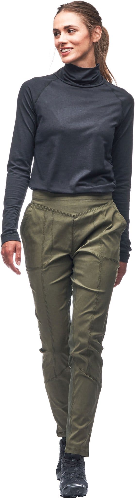 Numéro de l'image de la galerie de produits 2 pour le produit Pantalon coupe-vent taille régulière Matkailu HV II - Femme