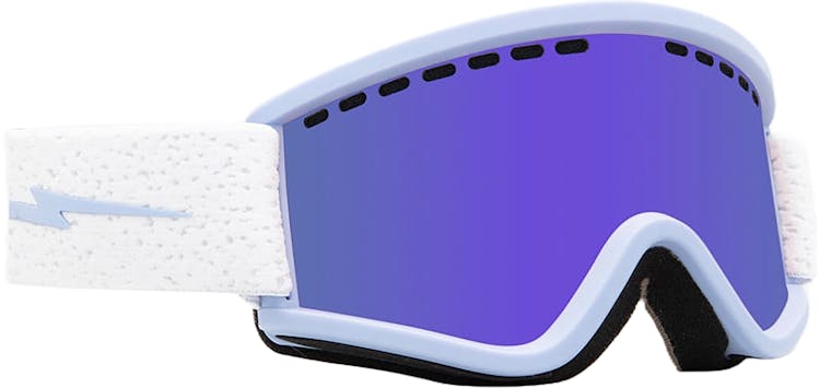 Product gallery image number 1 for product EGVK Orchid Speckle - Purple Chrome Goggles - Youth