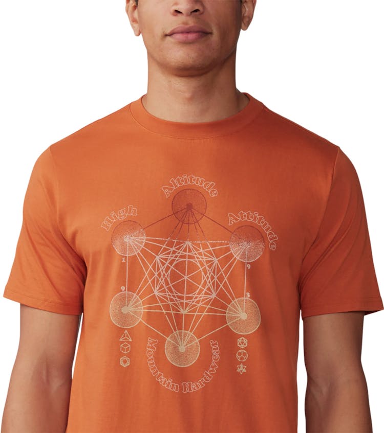 Product gallery image number 3 for product Metatrons Cube Short Sleeve T-Shirt - Men's