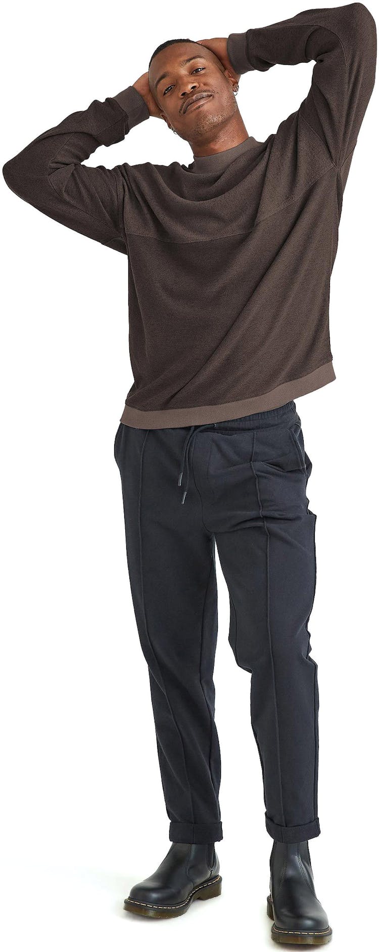 Numéro de l'image de la galerie de produits 2 pour le produit Chandail à manches longues en tricot douillet - Homme