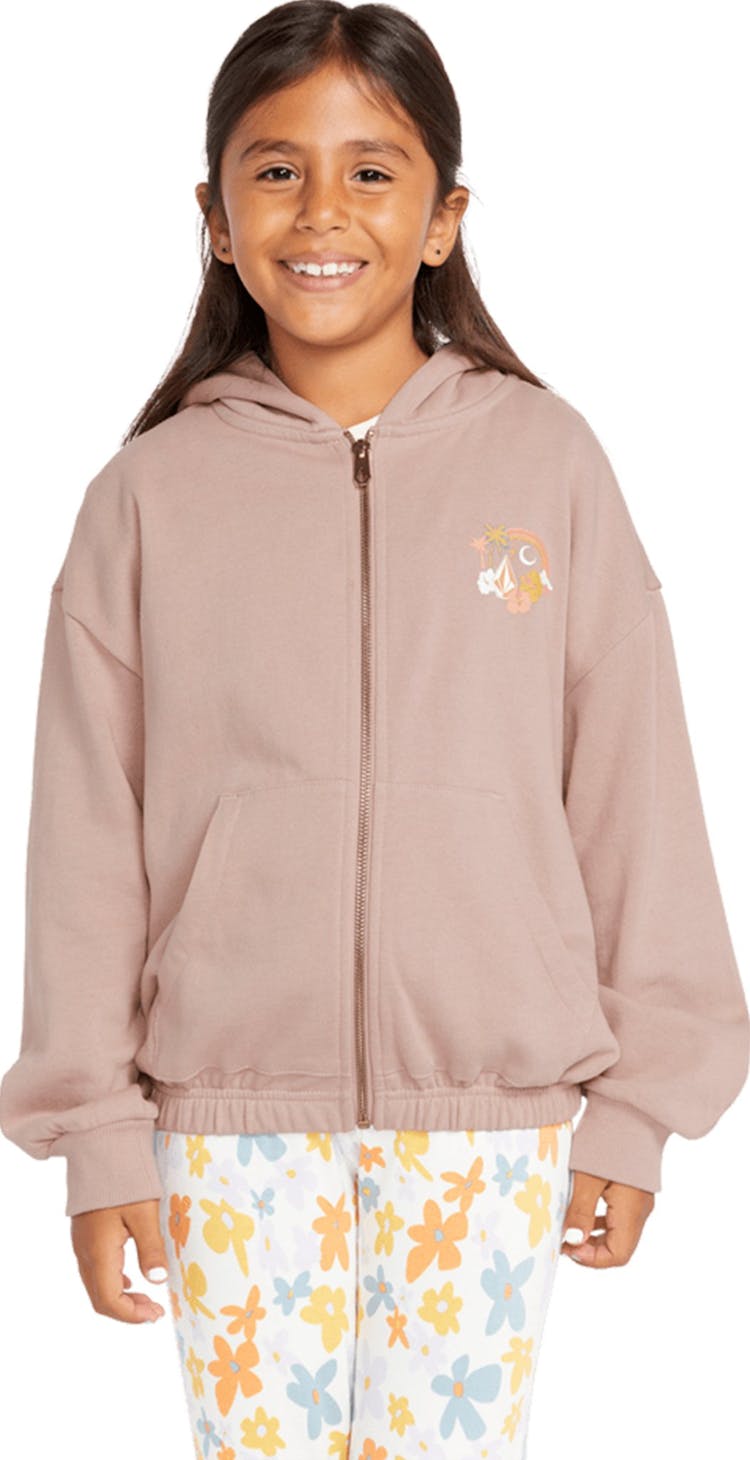 Product gallery image number 1 for product Zippety Dudette Zip Front Hoodie - Girls