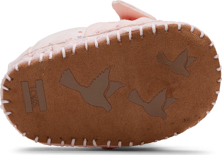 Product gallery image number 3 for product Ballet Prink Star Print Microsuede Tiny Crib Shoes  - Toddler
