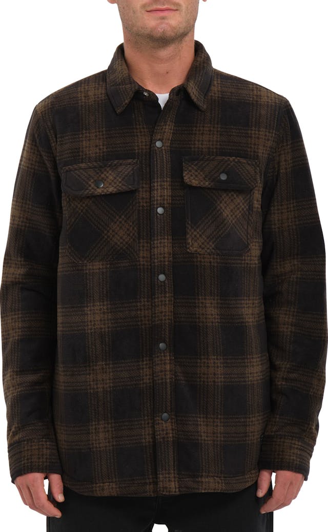 Product image for Bowered Fleece Long Sleeve Shirt- Men's