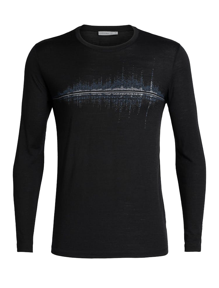 Numéro de l'image de la galerie de produits 1 pour le produit T-shirt à manches longues et col rond Tech Lite Snow Wave - Homme