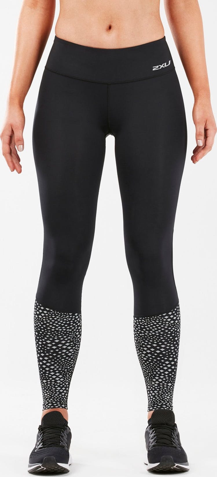 Product gallery image number 1 for product Reflective Run Mid Tight w Back Storage - Women's