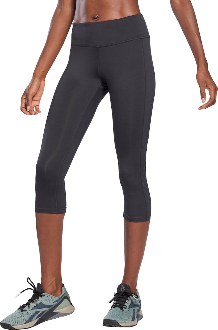 Product gallery image number 3 for product Workout Ready Mesh Capri Tights - Women's