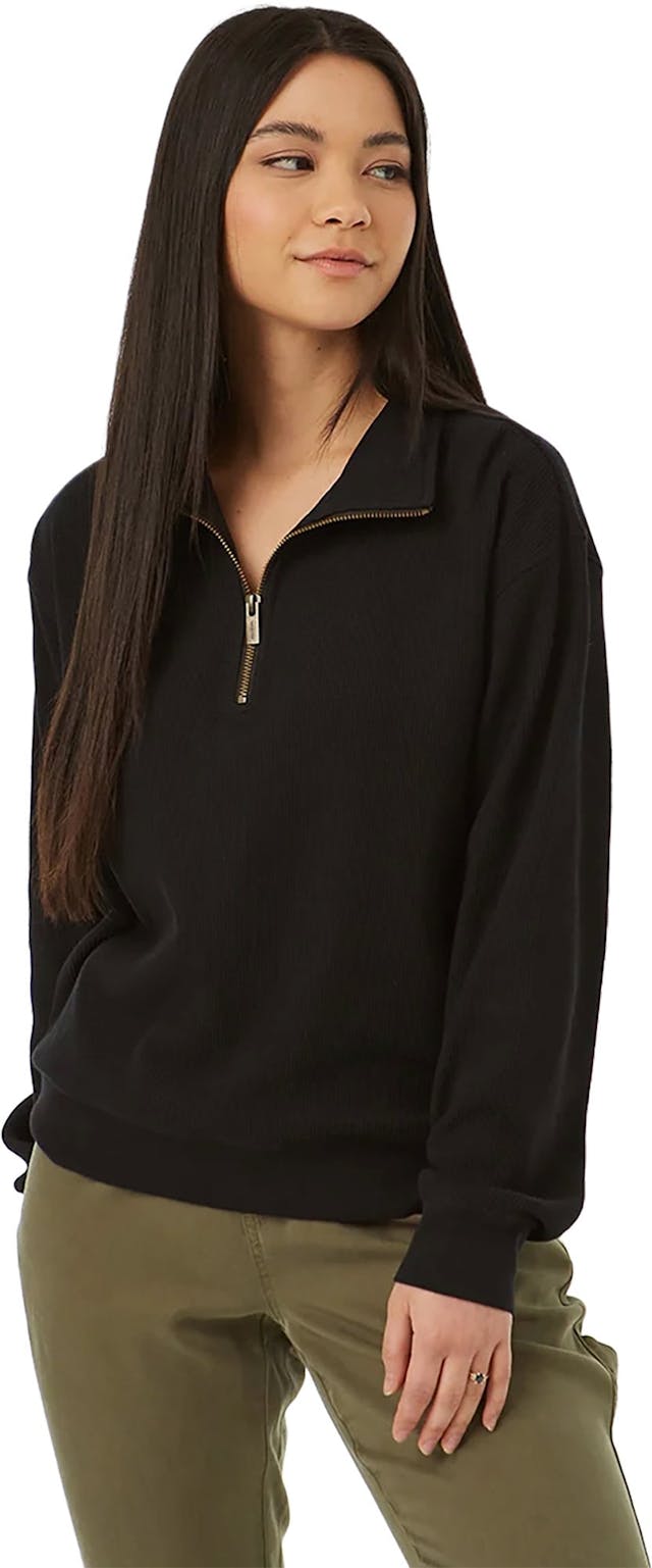 Product image for TreeWaffle Half Zip Sweatshirt - Women's