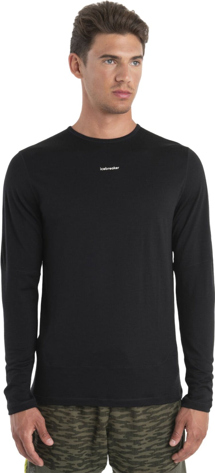 Product gallery image number 1 for product 200 ZoneKnit™ Merino Energy Wind Long Sleeve T-Shirt - Men's