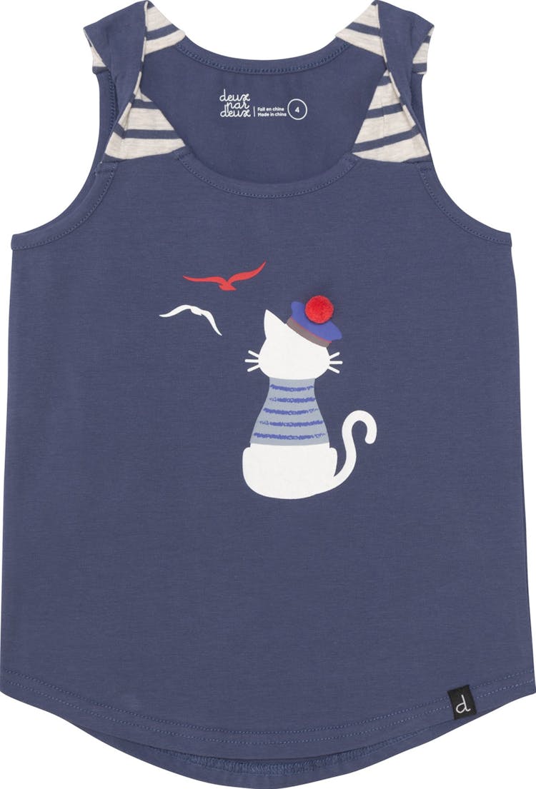 Product gallery image number 1 for product Organic Cotton Graphic Tank Top - Big Girls