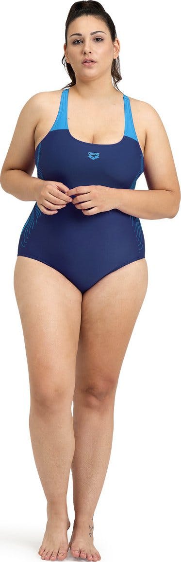 Product gallery image number 3 for product Graphic Print Plus Size Swimsuit - Women’s