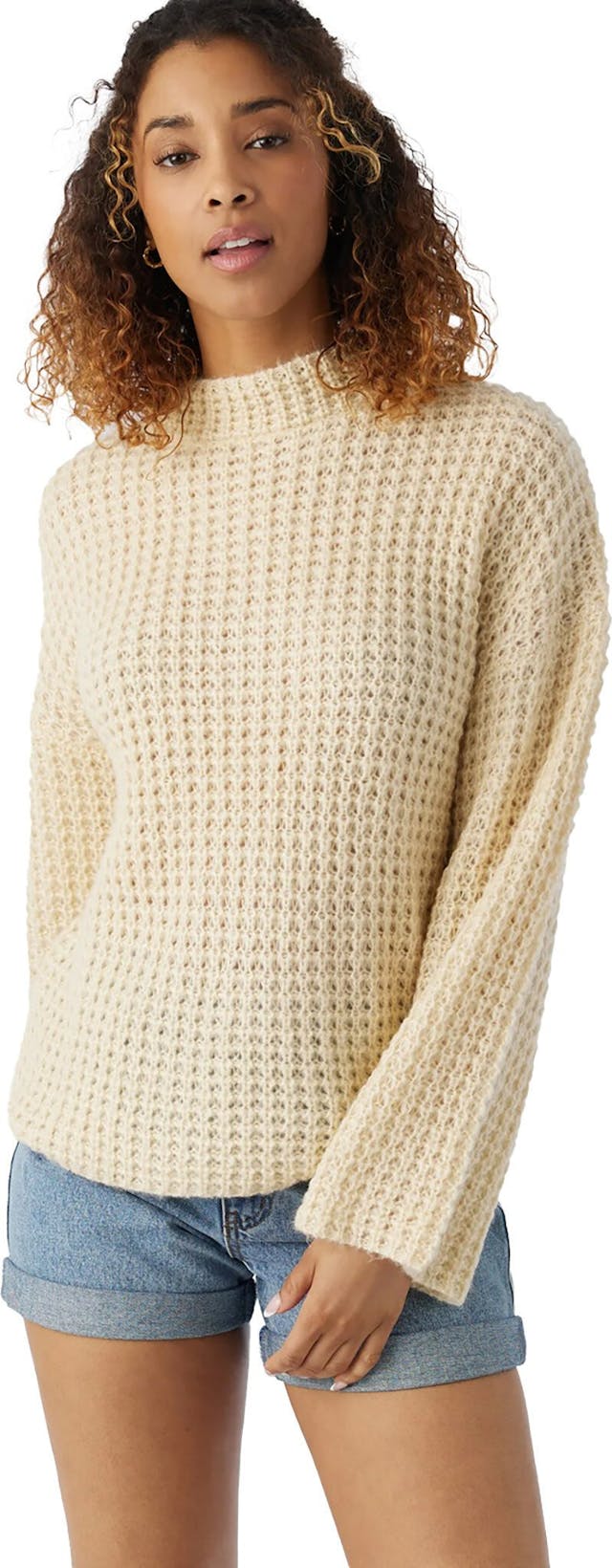 Product image for Fawn Long Sleeve Mock Neck Sweater - Women's