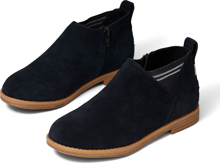 Product gallery image number 3 for product Black Suede Leilani Boots - Kids