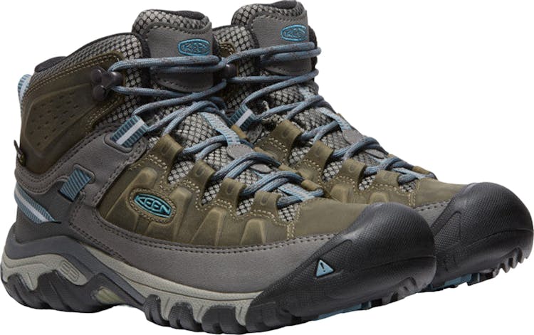 Product gallery image number 6 for product Targhee III Mid Wide Waterproof Hiking Shoes - Women's