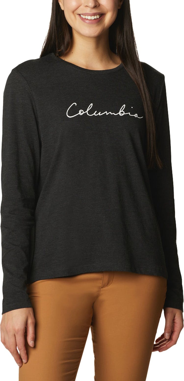 Numéro de l'image de la galerie de produits 1 pour le produit T-shirt décontracté à manches longues Columbia Trek - Femme