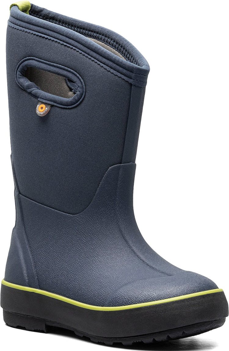 Product gallery image number 15 for product Classic II Texture Solid Insulated Rain Boots - Kids